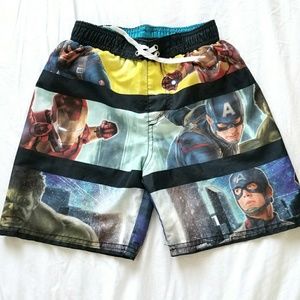 Marvel Avengers Boys Swim Trunks